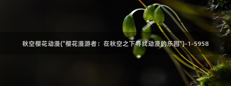 樱花动漫官网