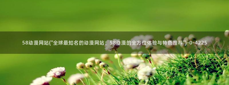 不知火舞动漫：58动漫网站(\
